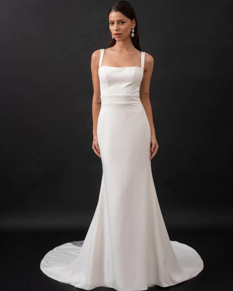 Sydney - Evie Young Wedding Dress - White Rose Bridal Newark NJ