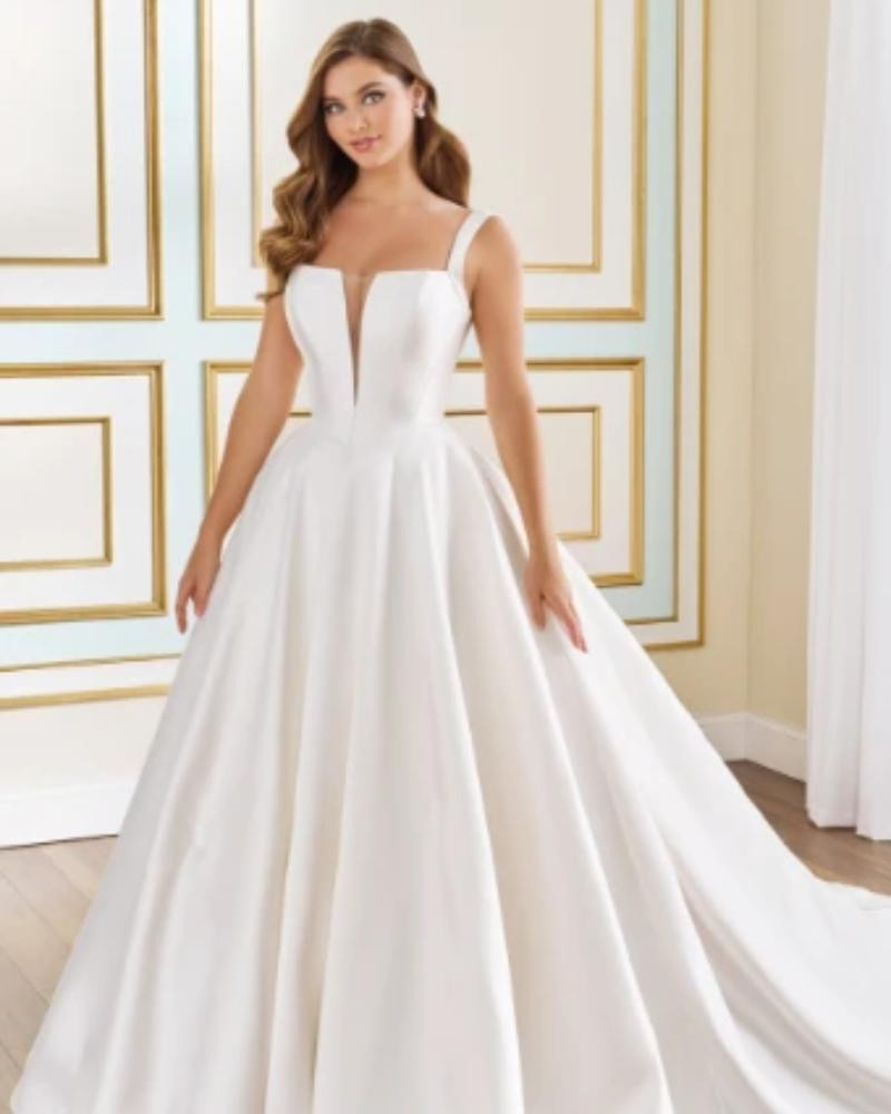 MT9106 Camellia - Martin Thornburg Wedding Dress - White Rose Bridal Newark NJ