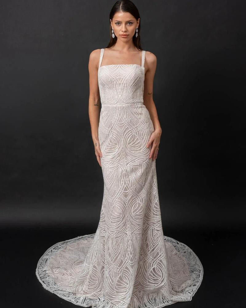 Reagan - Evie Young Wedding Dress - White Rose Bridal Newark NJ