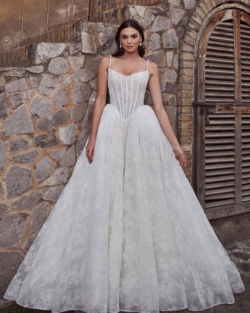 Calla Blanche 125240 wedding dress at White Rose Bridal Newark NJ