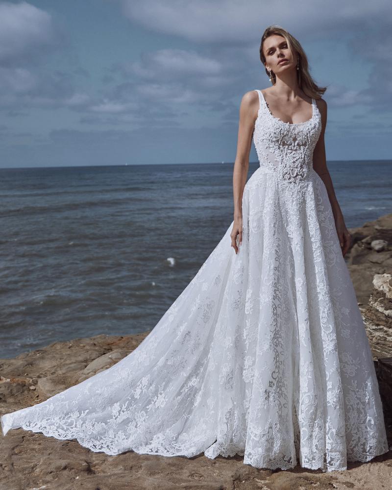 Suzette - Calla Blanche Wedding Dress - White Rose Bridal Newark NJ