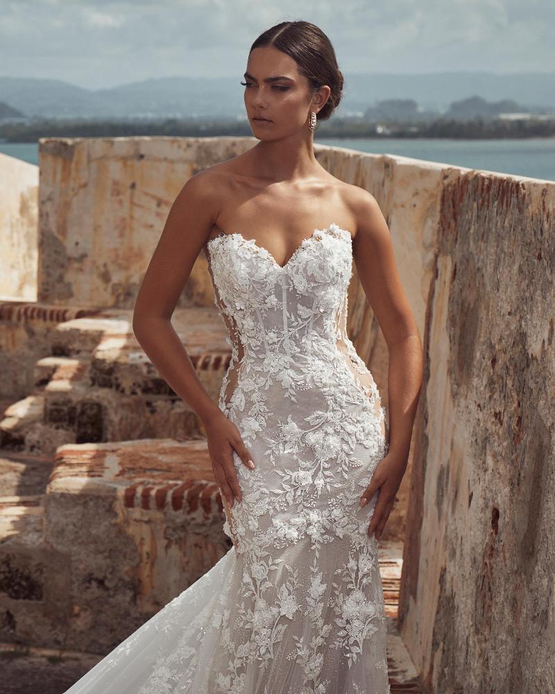 Style 123124 - Calla Blanche Wedding Dress - White Rose Bridal Newark NJ