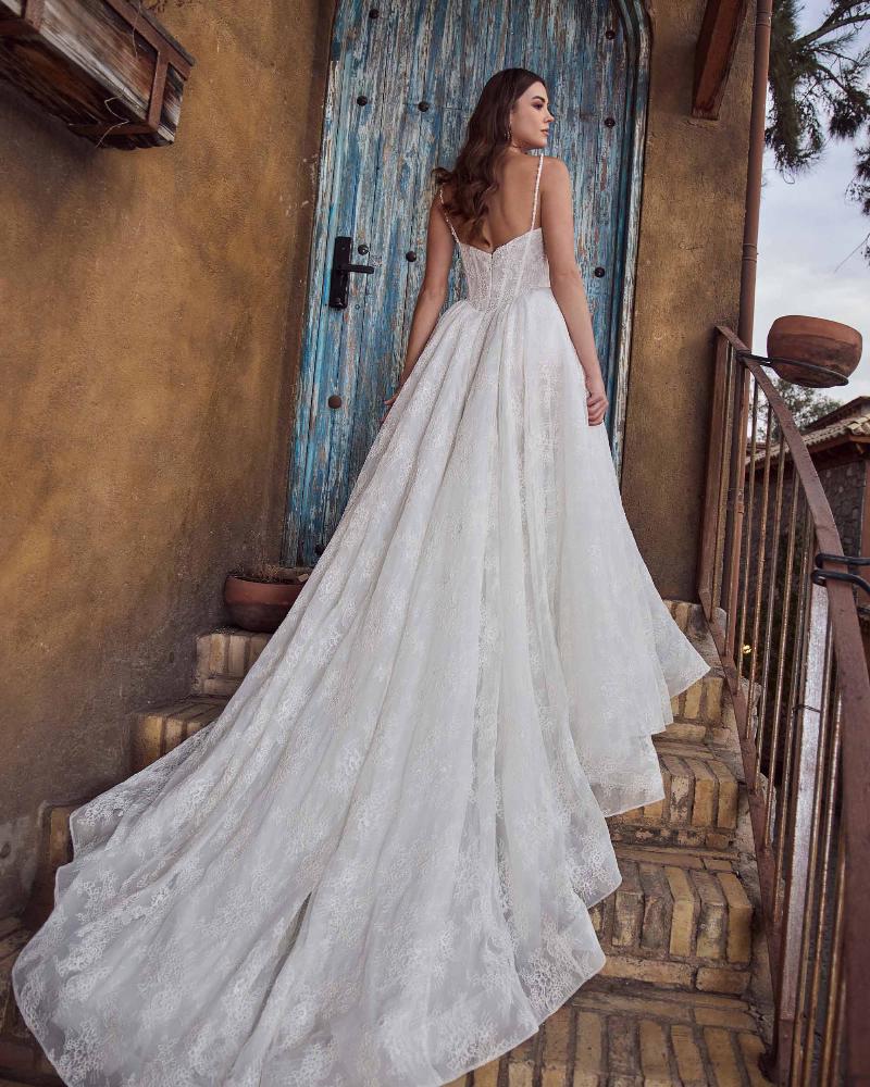 Style 125240 - Calla Blanche Wedding Dress - White Rose Bridal Newark NJ (view 3)