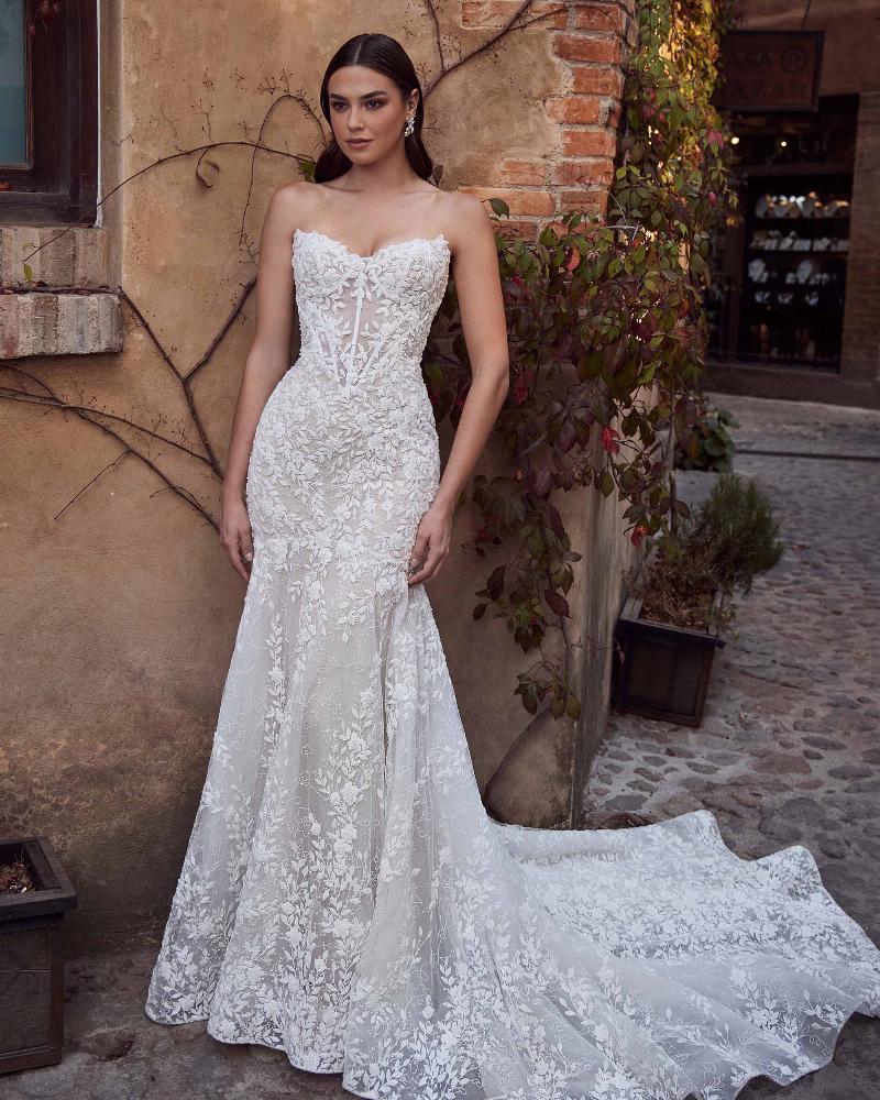 Style 125243 - Calla Blanche Wedding Dress - White Rose Bridal Newark NJ