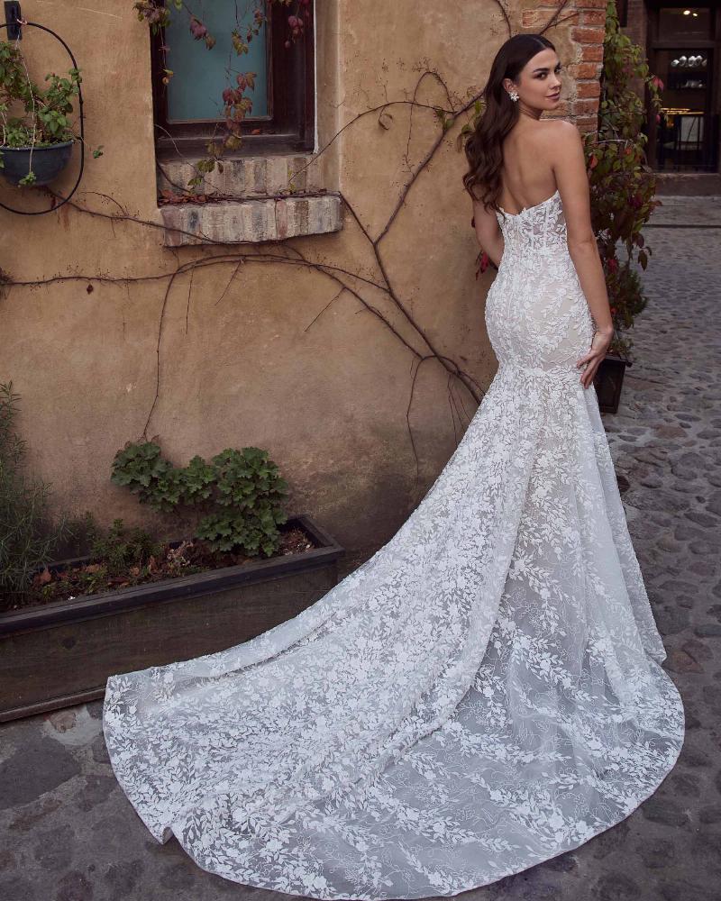 Style 125243 - Calla Blanche Wedding Dress - White Rose Bridal Newark NJ (view 3)