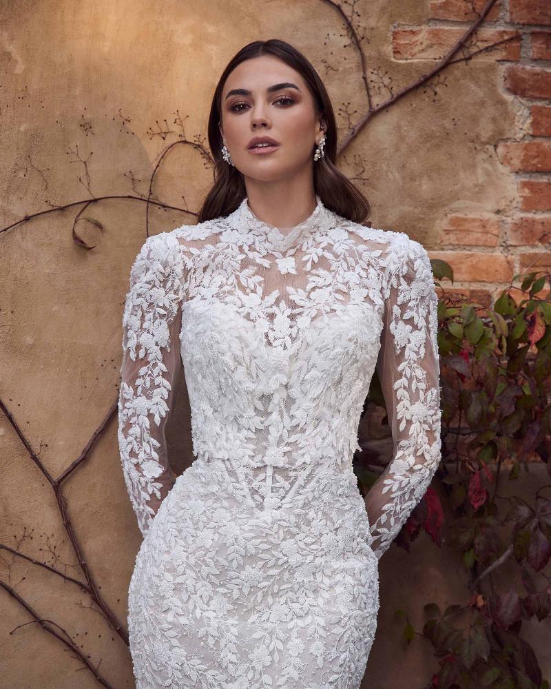 Style 125243 - Calla Blanche Wedding Dress - White Rose Bridal Newark NJ (view 5)
