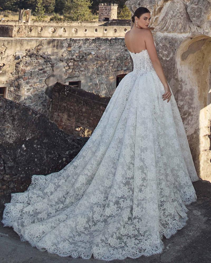 Style 125244 - Calla Blanche Wedding Dress - White Rose Bridal Newark NJ (view 3)