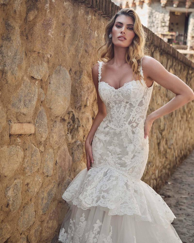 Style 125249 - Calla Blanche Wedding Dress - White Rose Bridal Newark NJ (view 4)