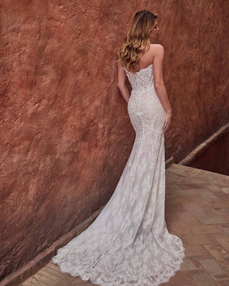 Style 125262 - Calla Blanche Wedding Dress - White Rose Bridal Newark NJ (view 3)