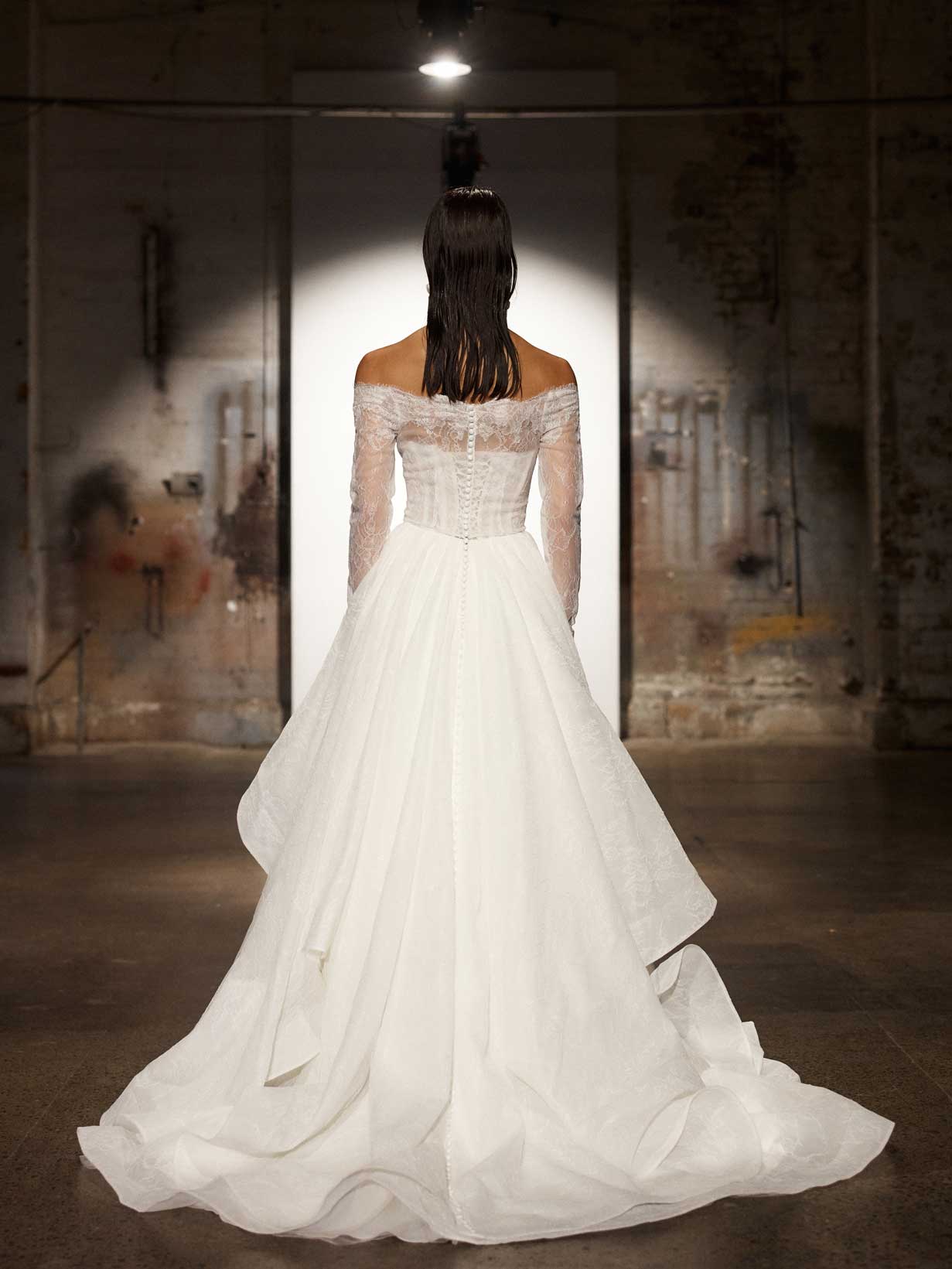 Hollis - Evie Young Wedding Dress - White Rose Bridal Newark NJ (view 2)