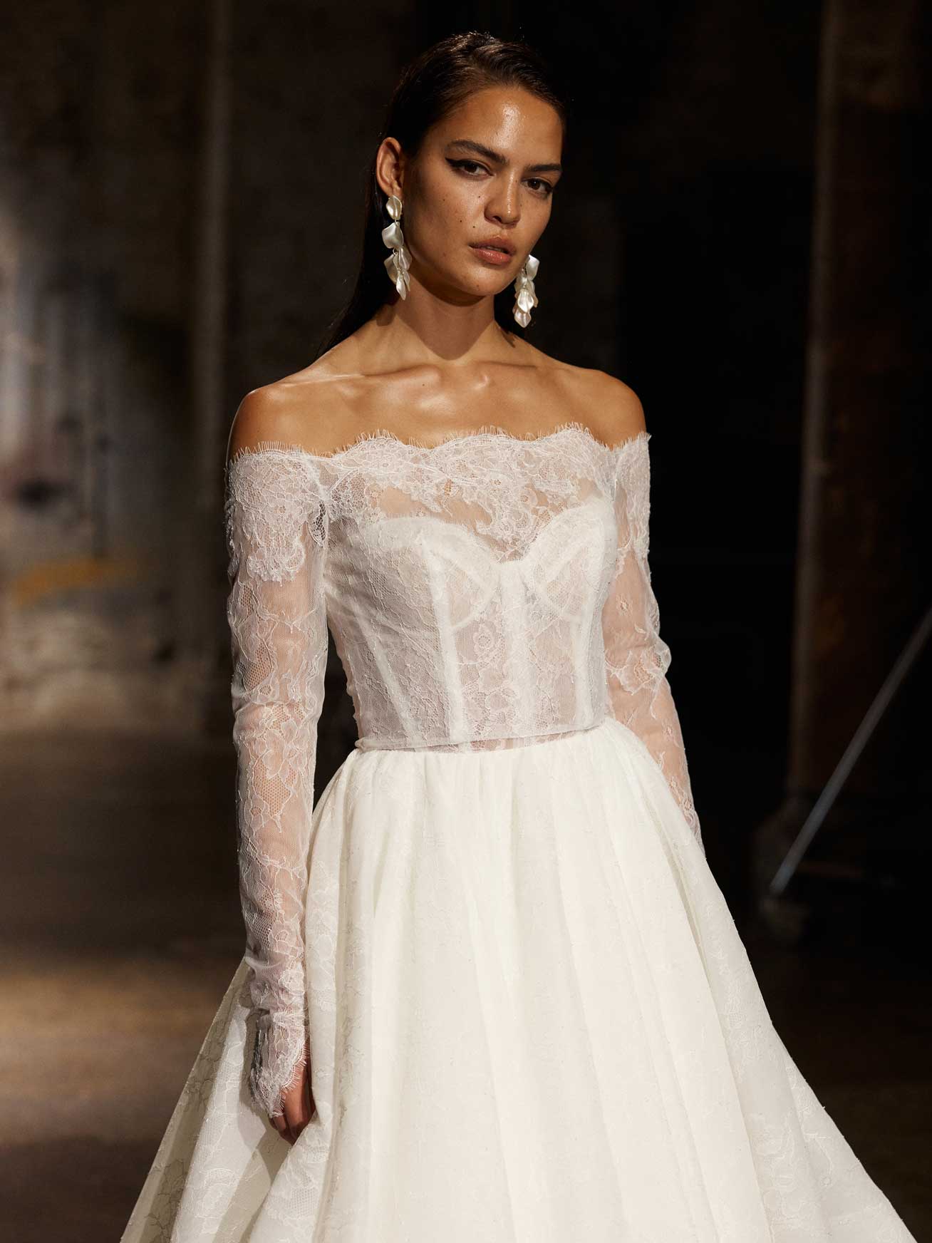 Hollis - Evie Young Wedding Dress - White Rose Bridal Newark NJ (view 3)