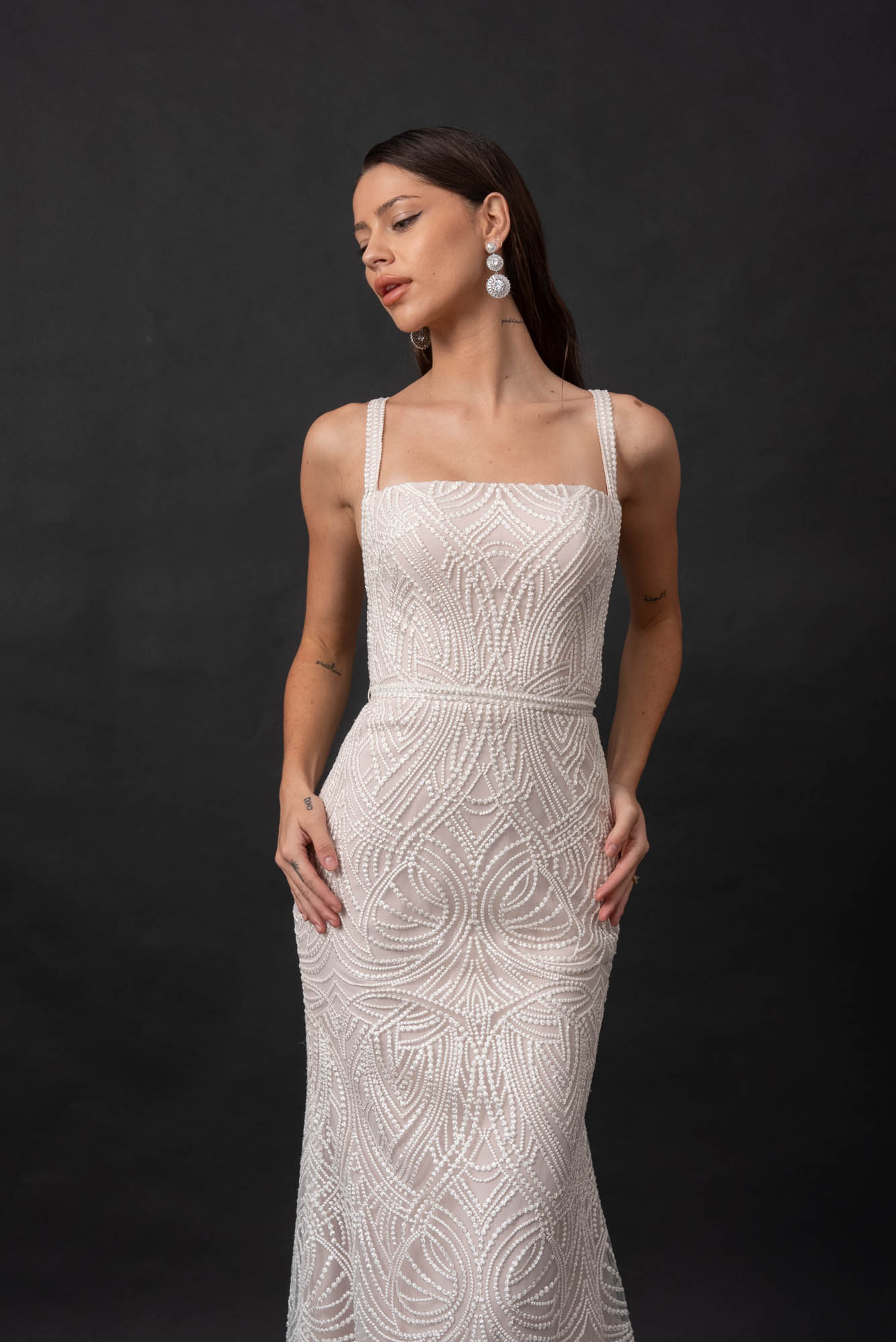 Reagan - Evie Young Wedding Dress - White Rose Bridal Newark NJ (view 4)