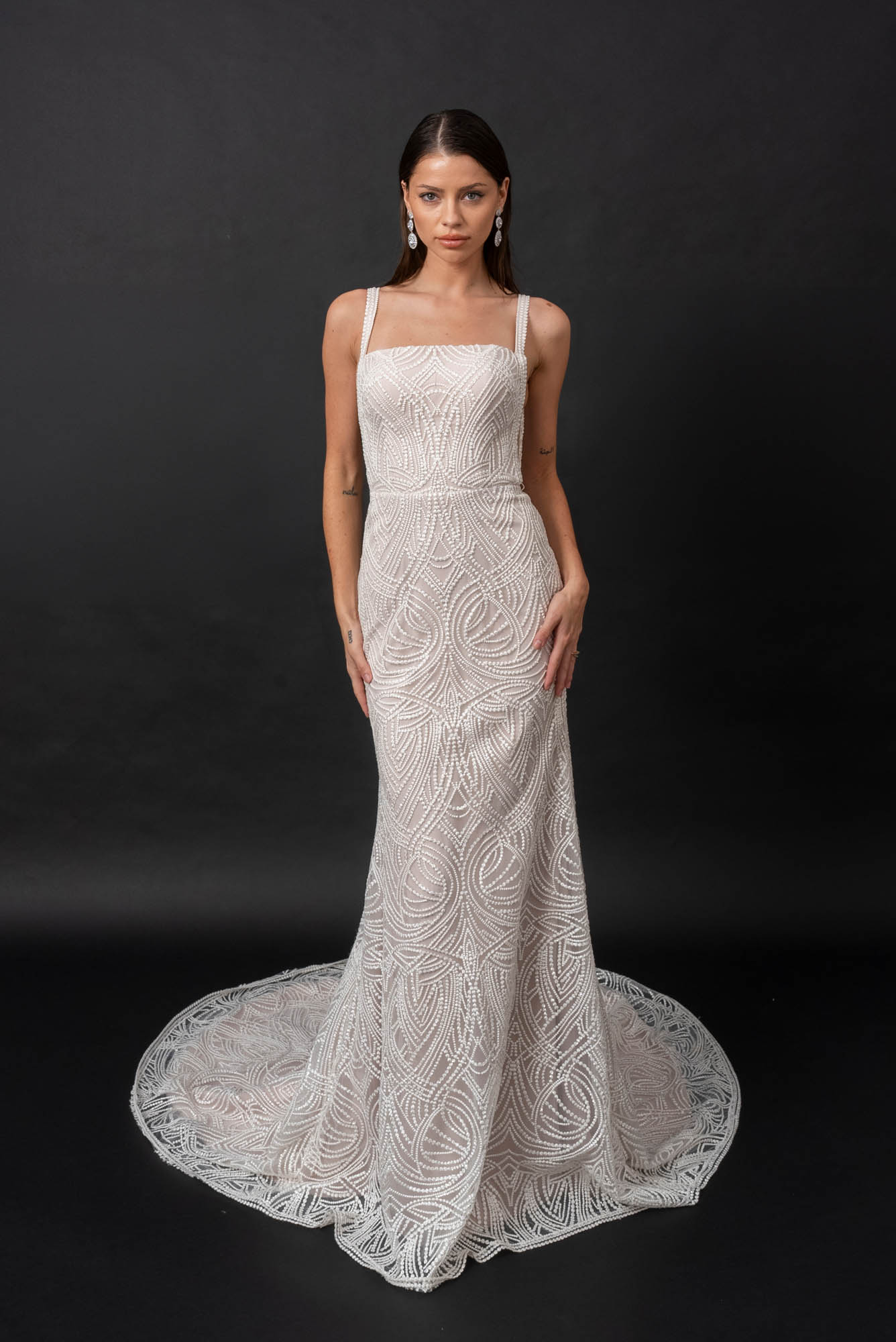 Reagan - Evie Young Wedding Dress - White Rose Bridal Newark NJ (view 3)