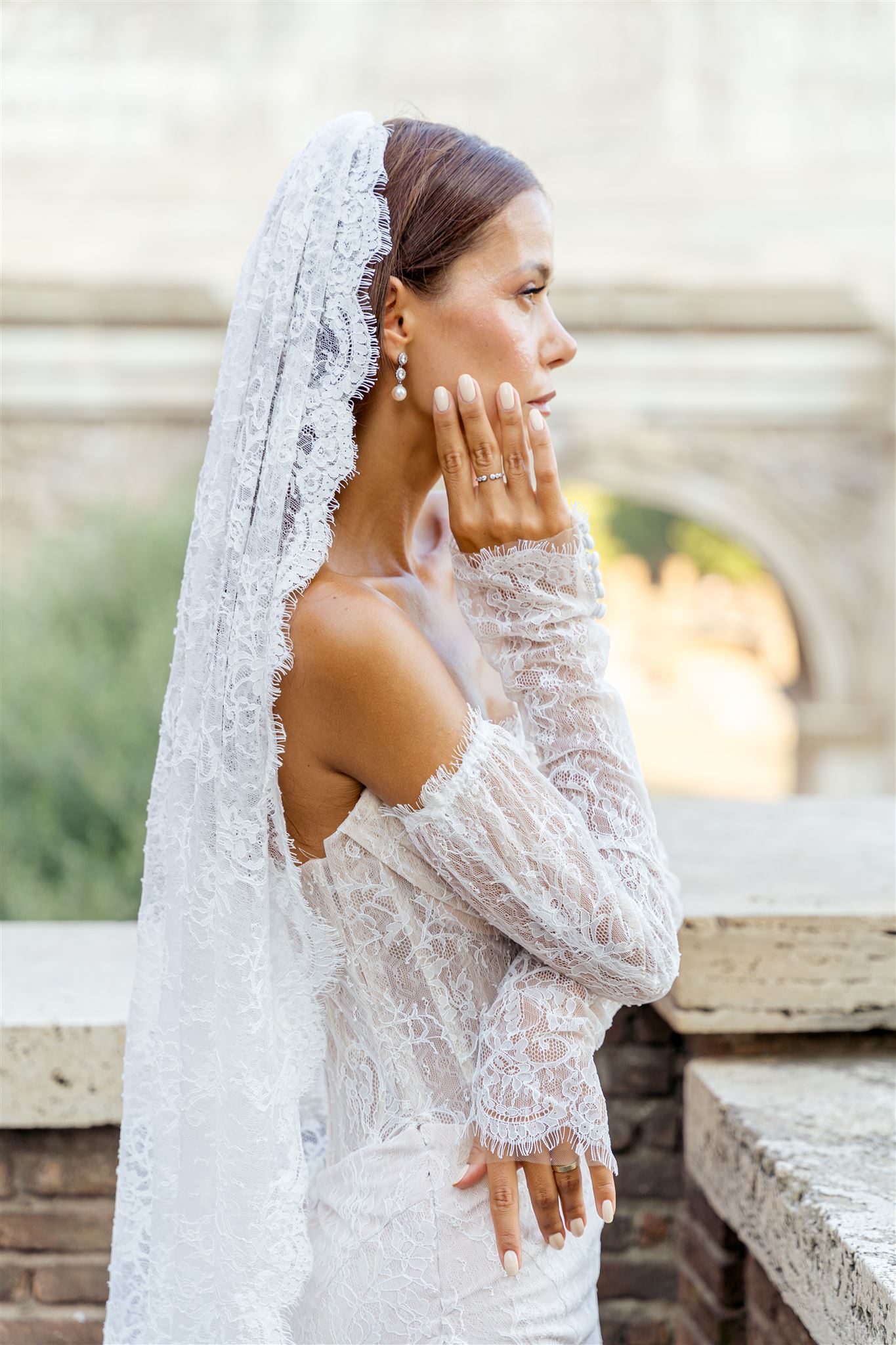 Roxanne - Evie Young Wedding Dress - White Rose Bridal Newark NJ (view 11)