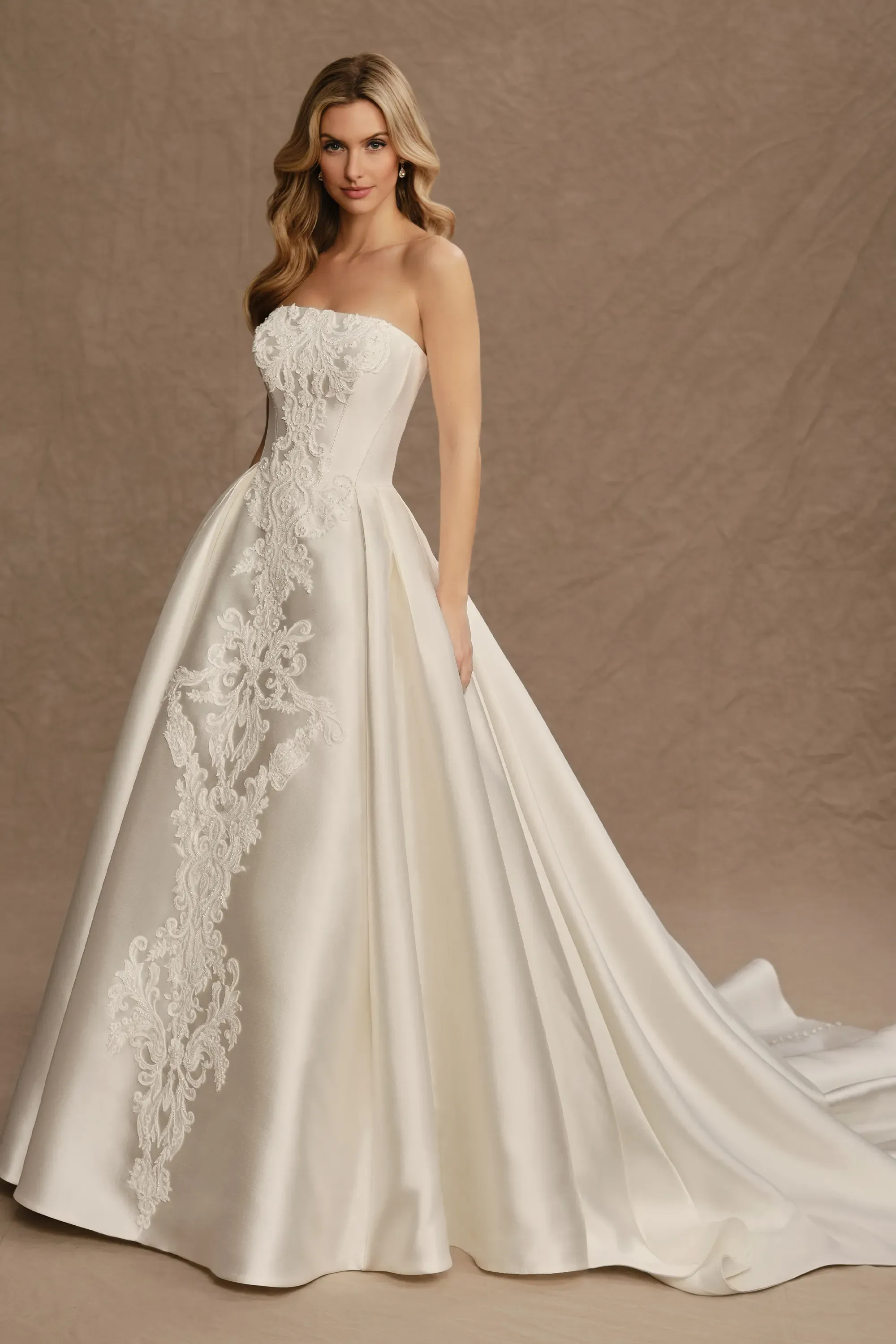 Front of Martin Thornburg Linden MT4026 at White Rose Bridal Newark NJ