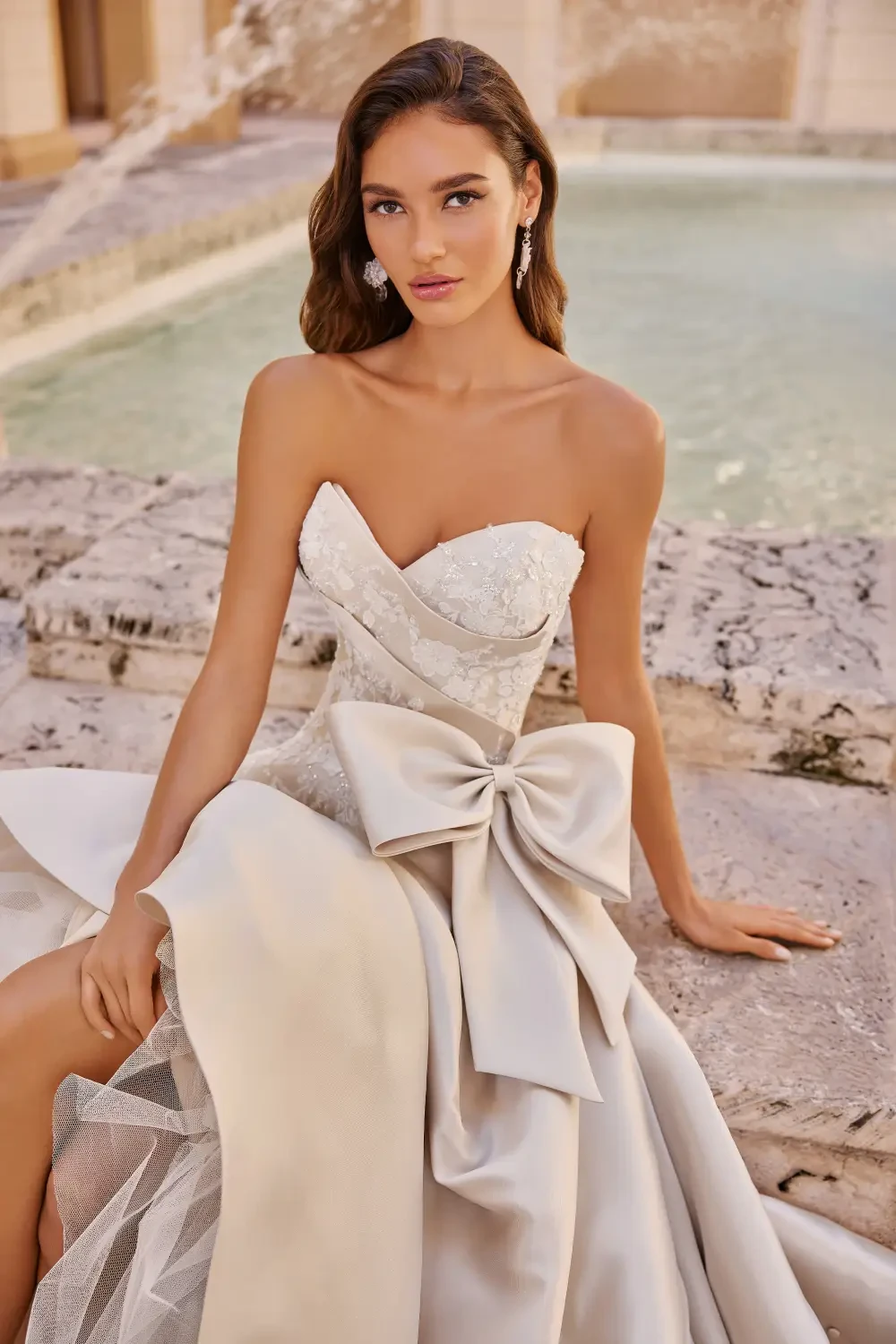 Aspyn - Martin Thornburg Wedding Dress - White Rose Bridal Newark NJ (view 5)
