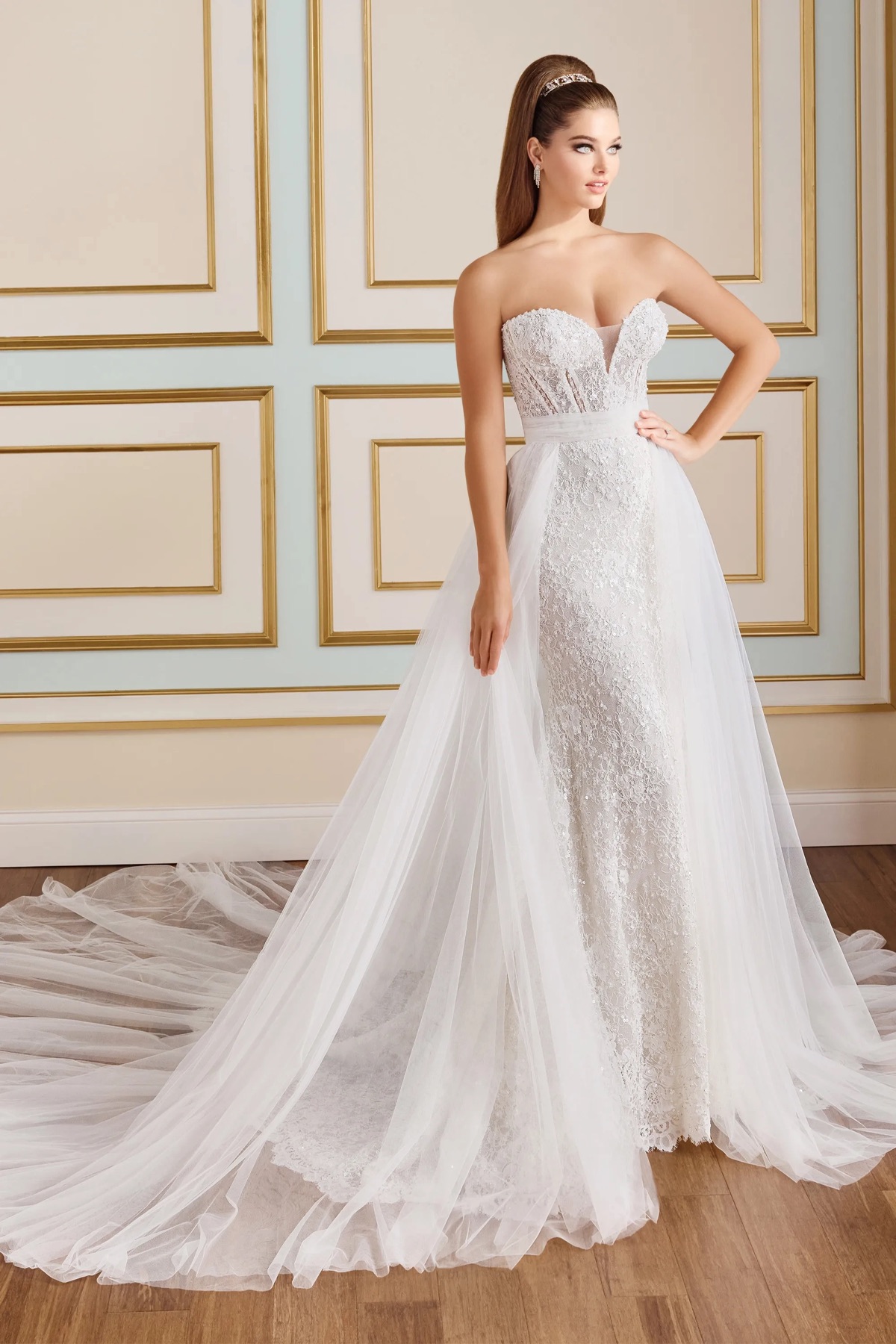MT9113 Tulip - Martin Thornburg Wedding Dress - White Rose Bridal Newark NJ