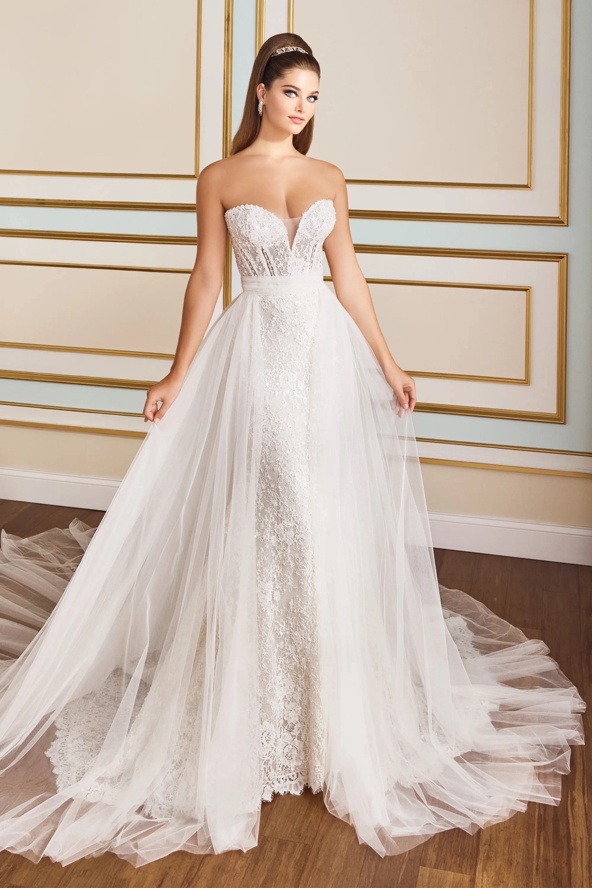 MT9113 Tulip - Martin Thornburg Wedding Dress - White Rose Bridal Newark NJ (view 5)