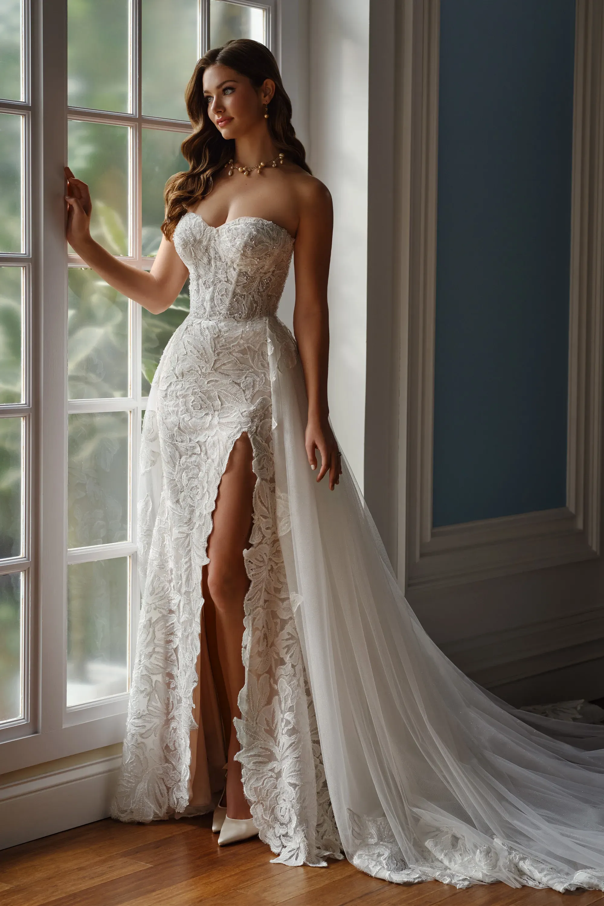 Turner - Martin Thornburg Wedding Dress - White Rose Bridal Newark NJ
