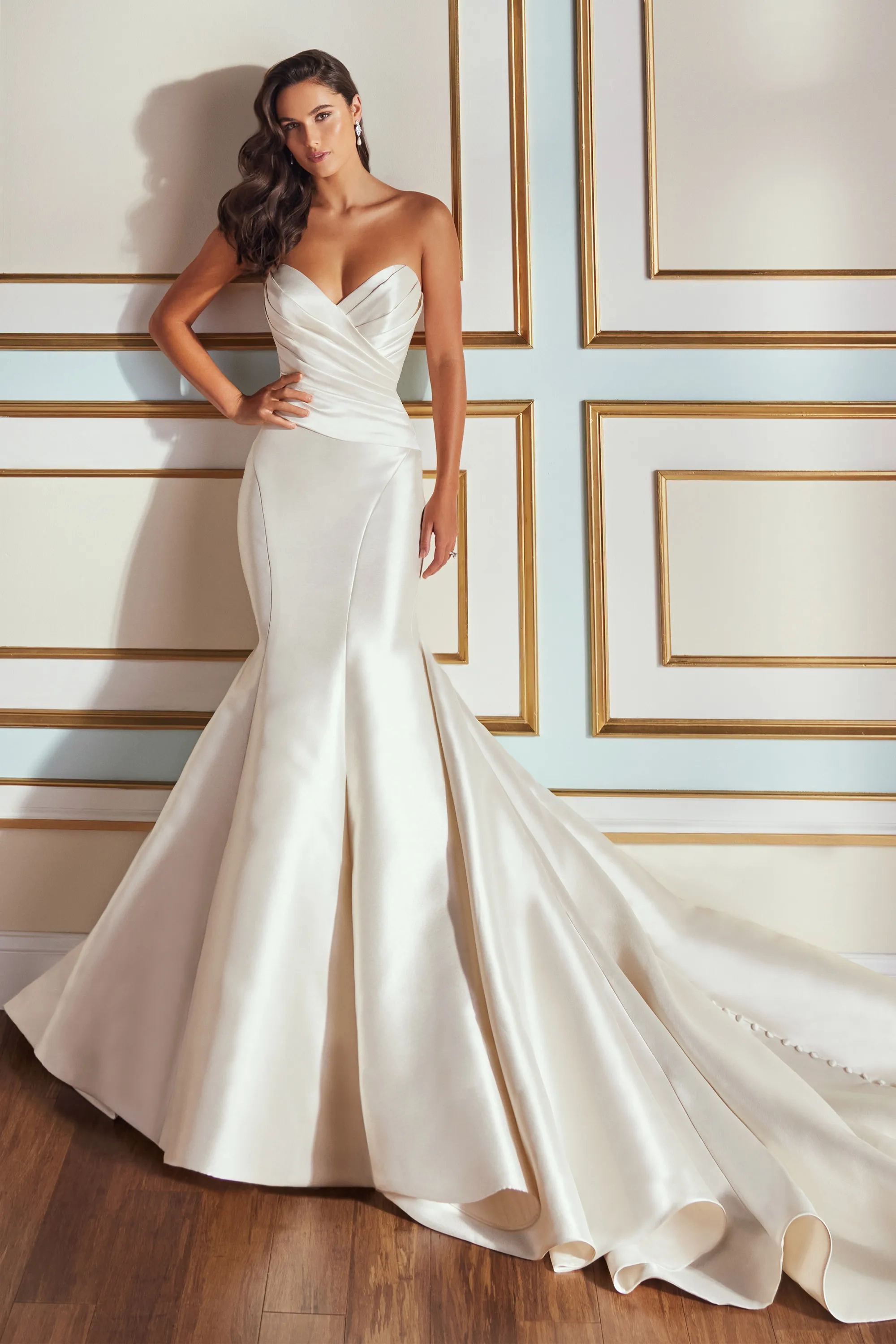 Flannery - Martin Thornburg Wedding Dress - White Rose Bridal Newark NJ