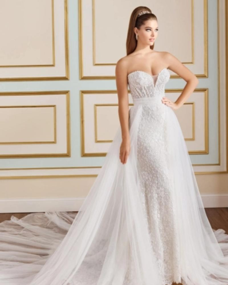 MT9113 Tulip - Martin Thornburg Wedding Dress - White Rose Bridal Newark NJ