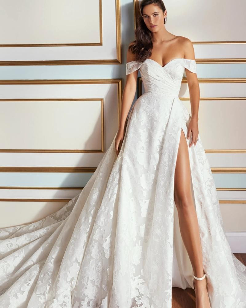Gazelle - Martin Thornburg Wedding Dress - White Rose Bridal Newark NJ