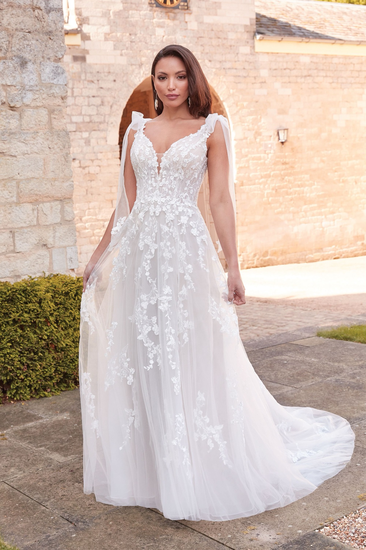 Style 44346 - Sincerity by Justin Alexander Wedding Dress - White Rose Bridal Newark NJ (view 2)