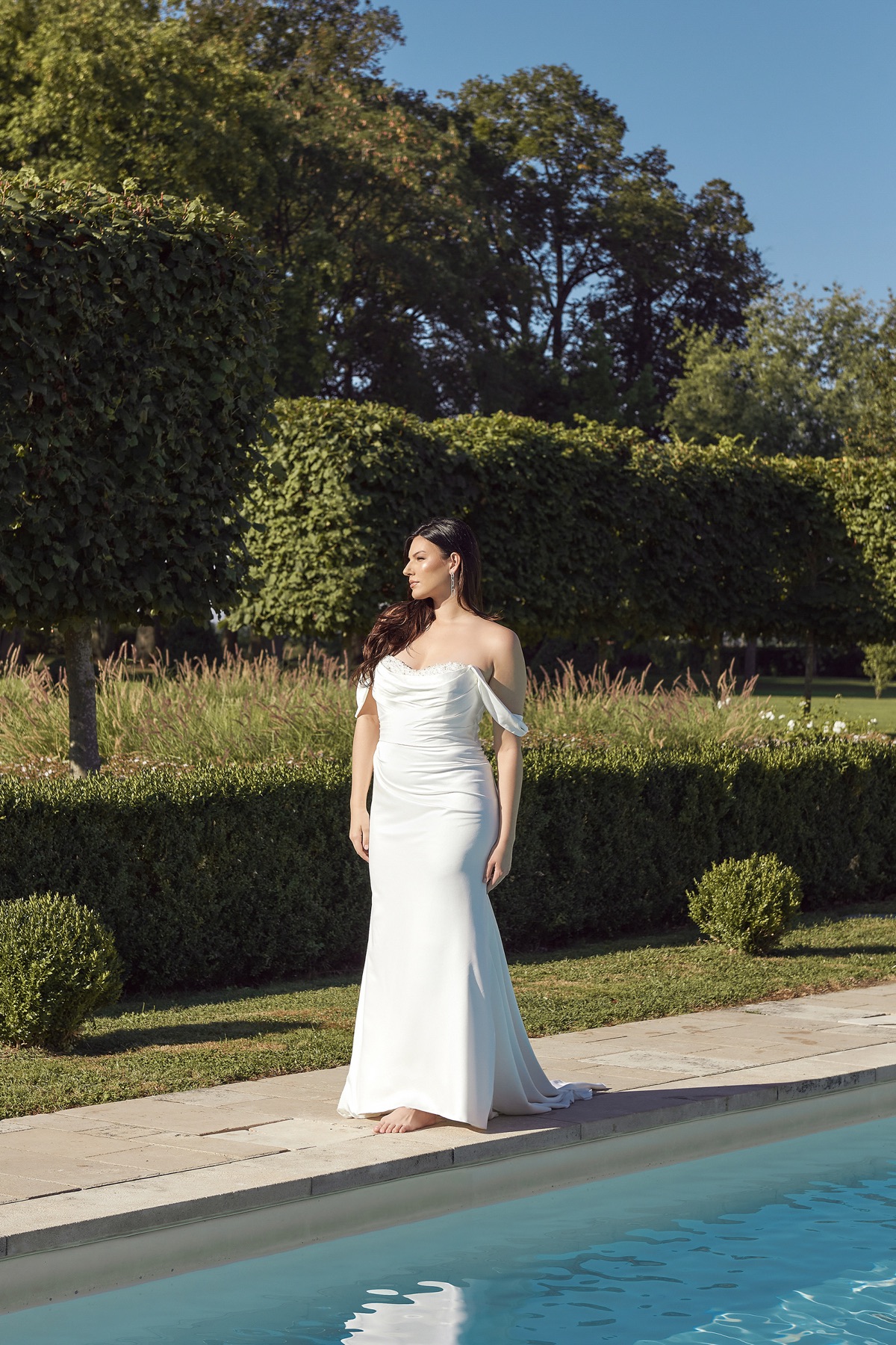 Style 44388 - Sincerity by Justin Alexander Wedding Dress - White Rose Bridal Newark NJ (view 2)
