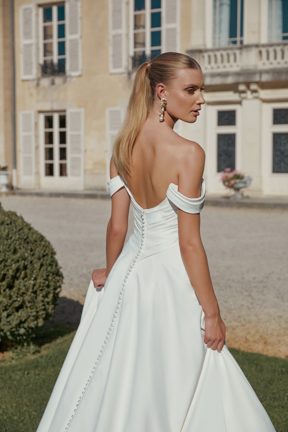 Style 44446 - Sincerity by Justin Alexander Wedding Dress - White Rose Bridal Newark NJ (view 4)