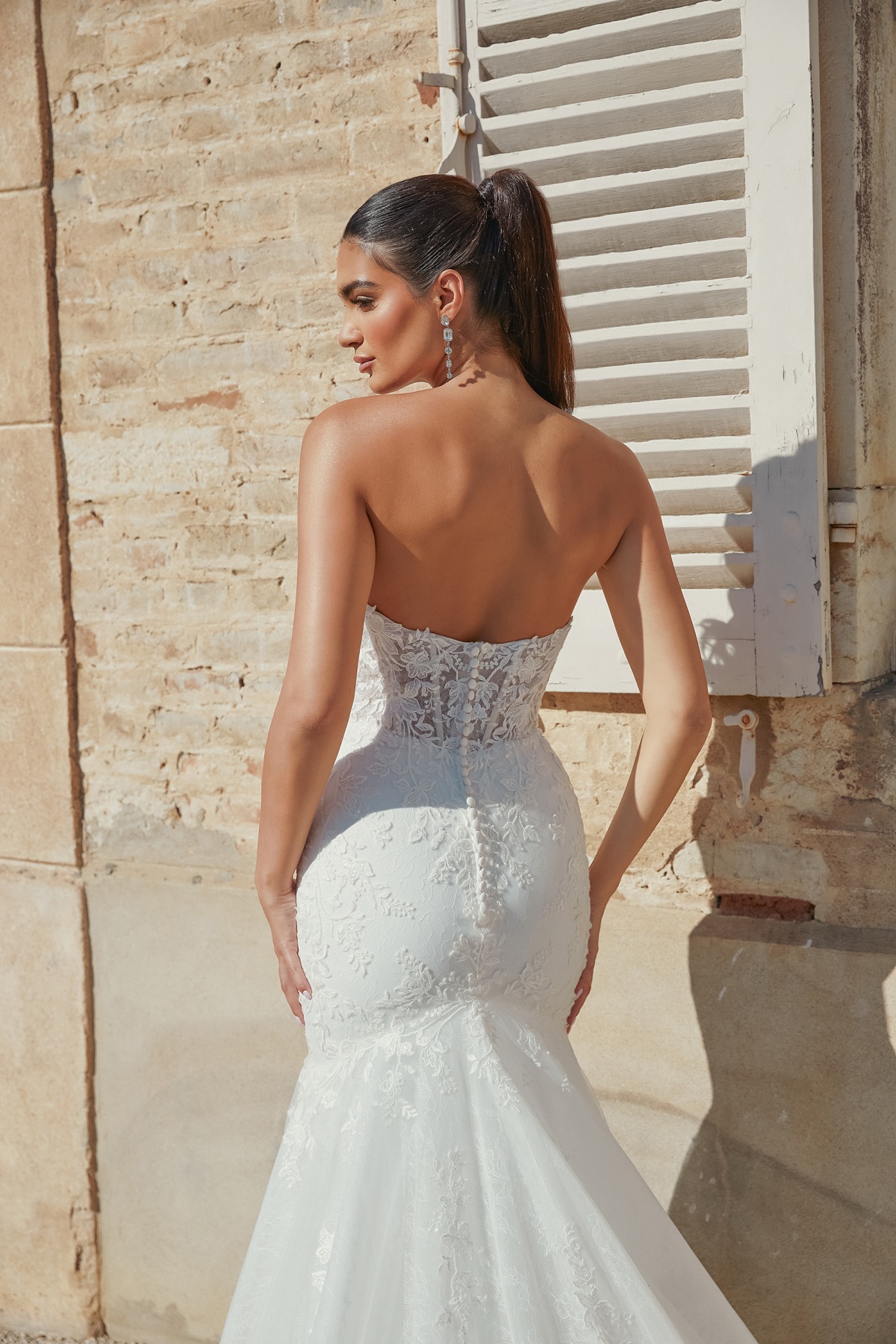 Style 44461 - Sincerity by Justin Alexander Wedding Dress - White Rose Bridal Newark NJ (view 4)