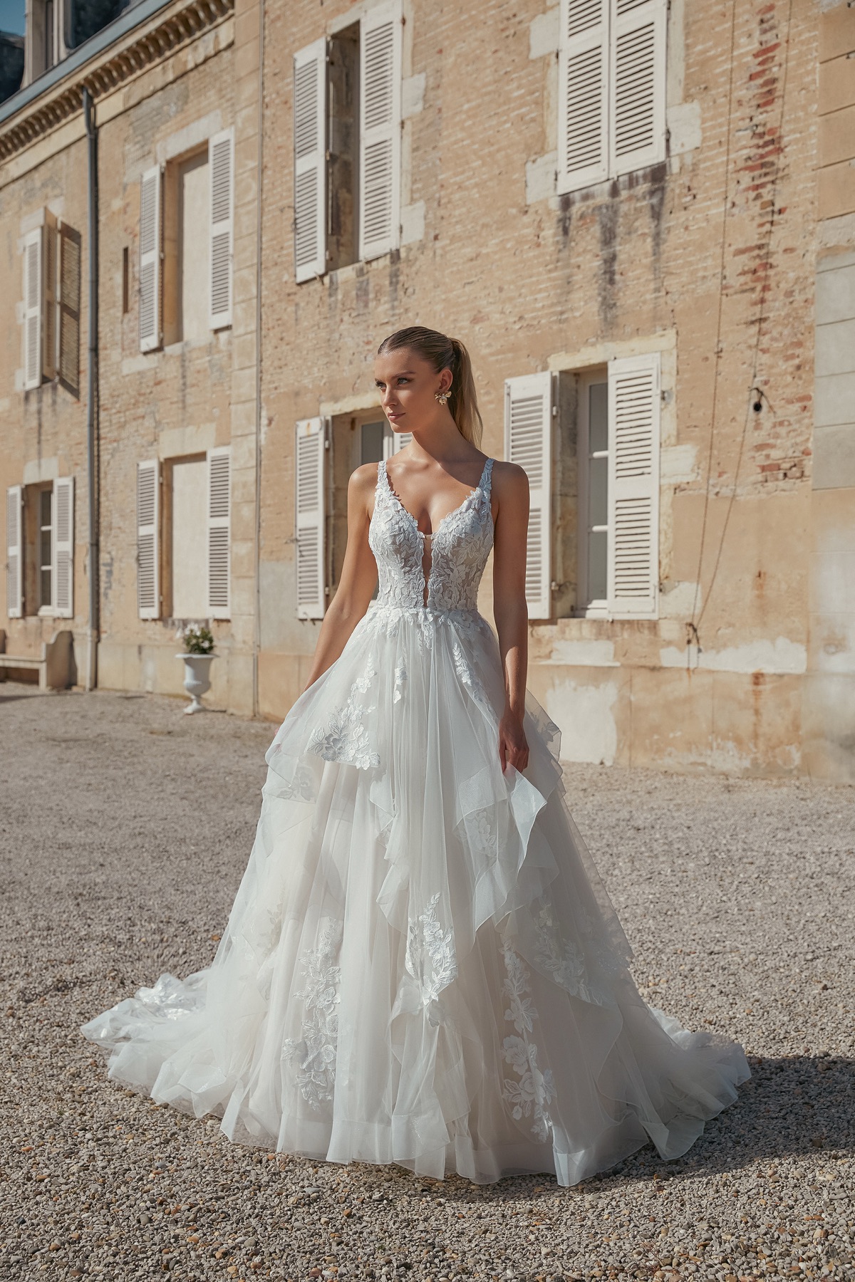 Style 44464 - Sincerity by Justin Alexander Wedding Dress - White Rose Bridal Newark NJ