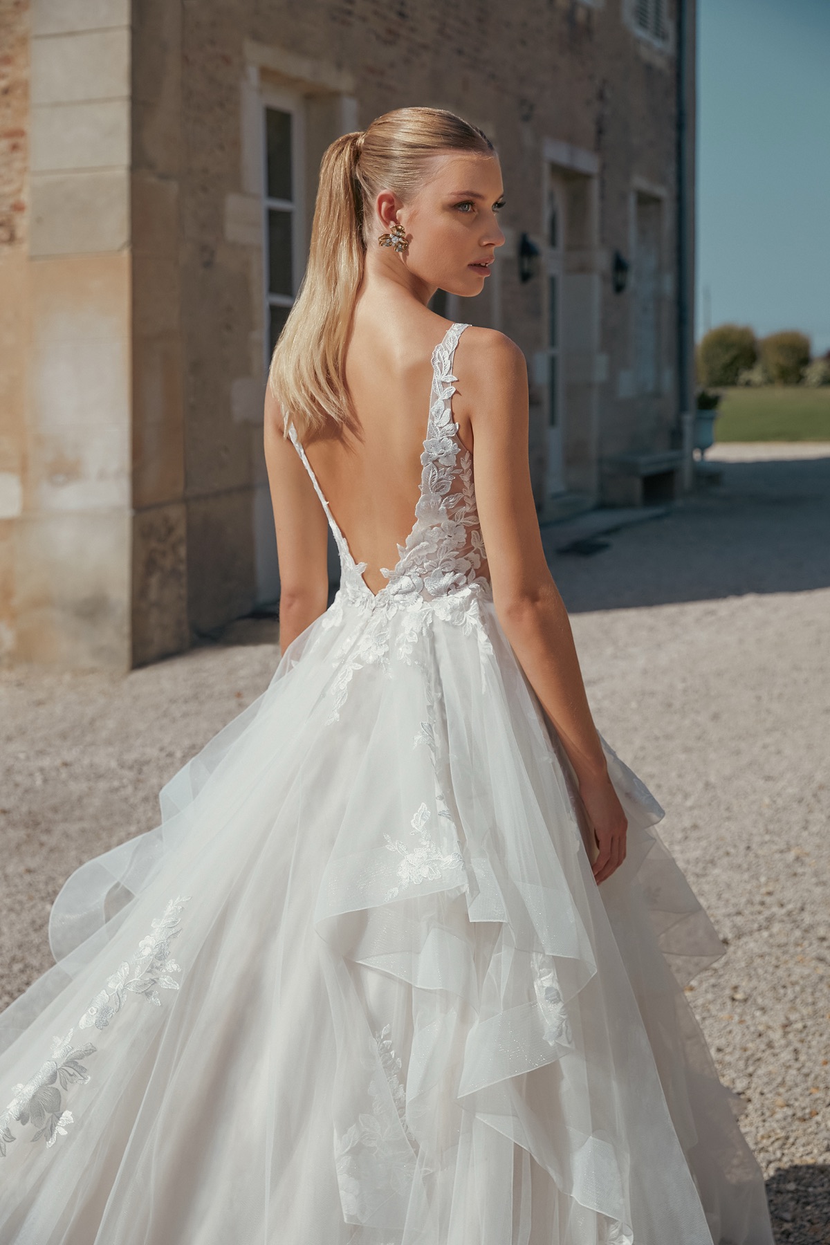 Style 44464 - Sincerity by Justin Alexander Wedding Dress - White Rose Bridal Newark NJ (view 4)