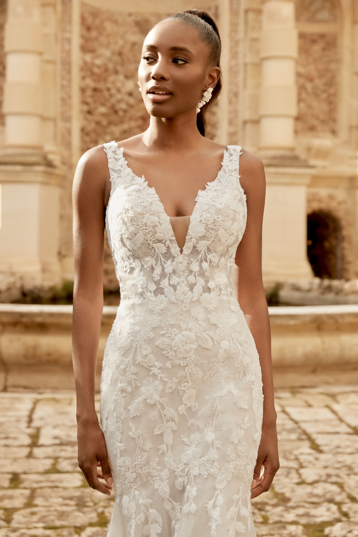 Style 44491 - Sincerity by Justin Alexander Wedding Dress - White Rose Bridal Newark NJ (view 2)