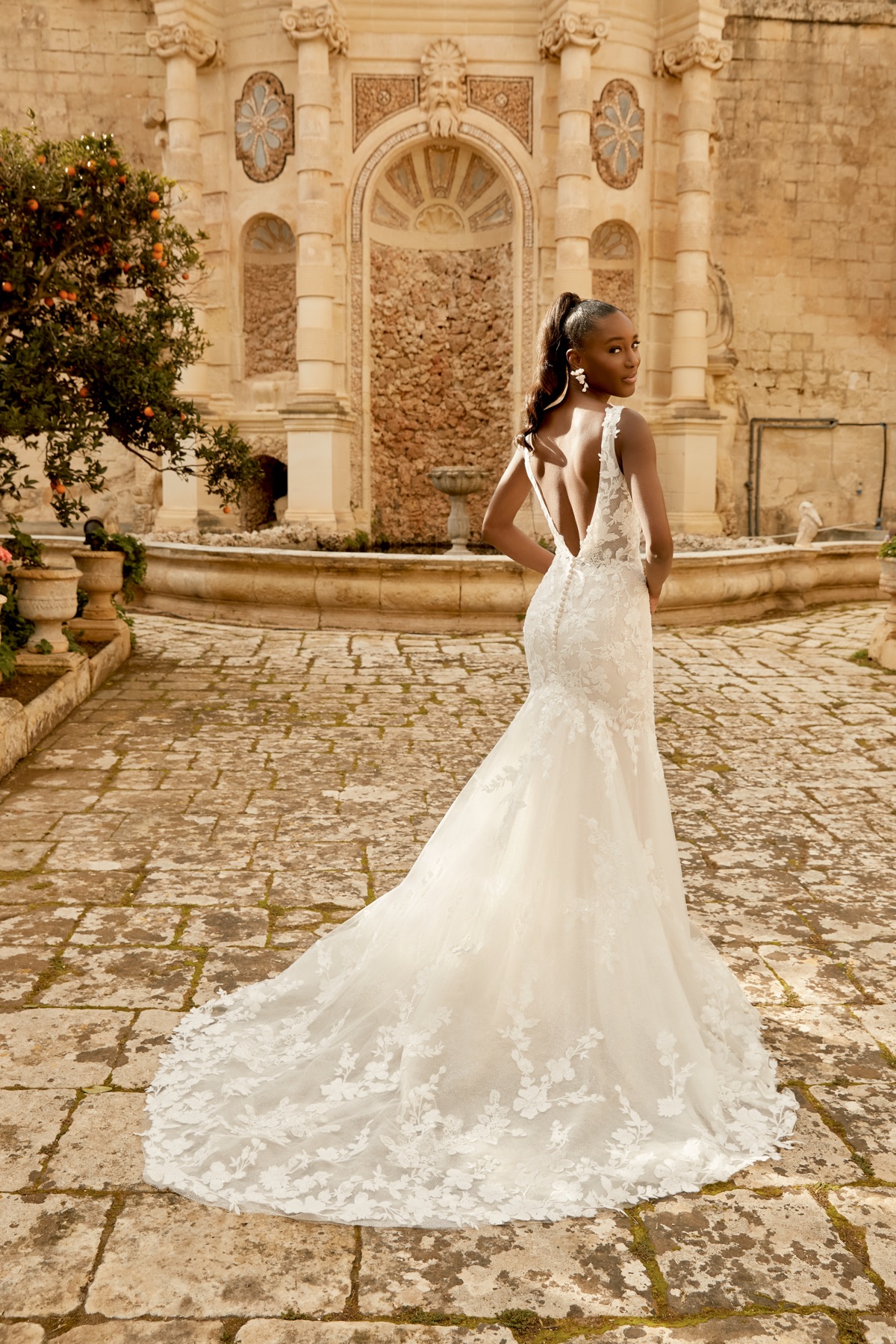 Style 44491 - Sincerity by Justin Alexander Wedding Dress - White Rose Bridal Newark NJ (view 3)