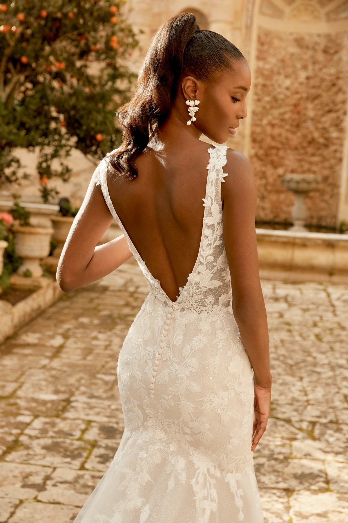 Style 44491 - Sincerity by Justin Alexander Wedding Dress - White Rose Bridal Newark NJ (view 4)