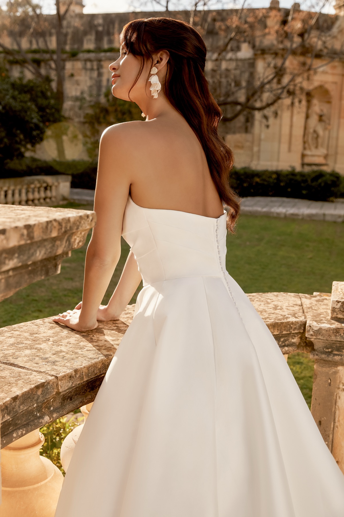 Style 44495 - Sincerity by Justin Alexander Wedding Dress - White Rose Bridal Newark NJ (view 4)
