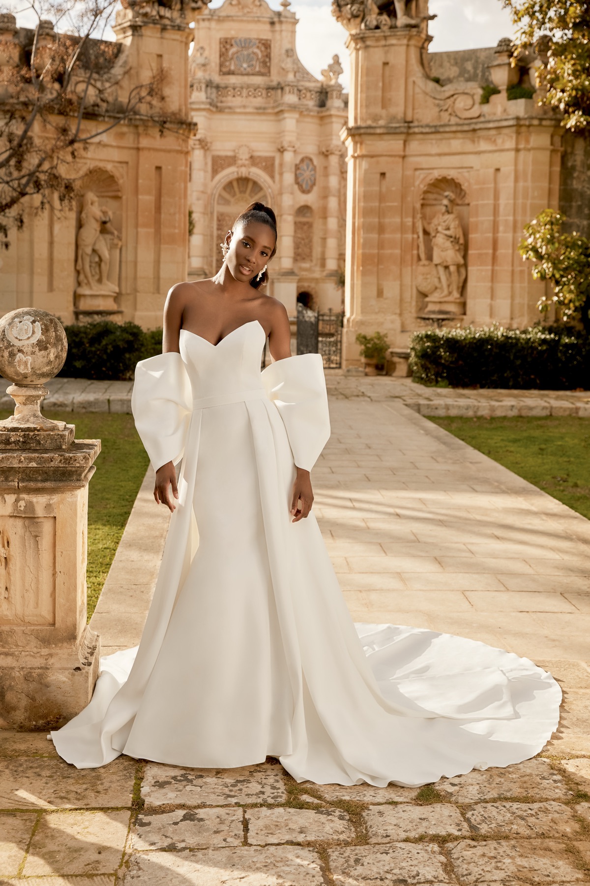 Style 44496 - Sincerity by Justin Alexander Wedding Dress - White Rose Bridal Newark NJ (view 2)