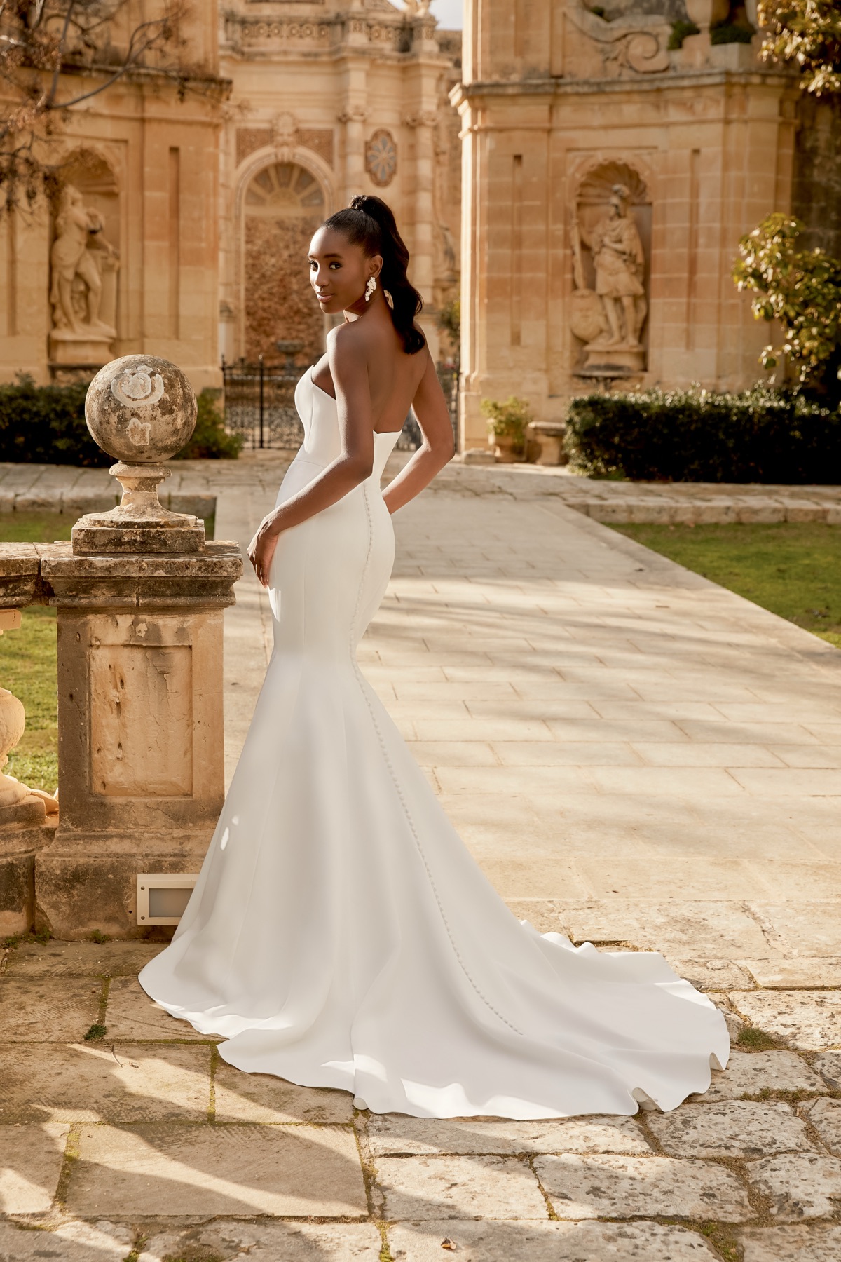 Style 44496 - Sincerity by Justin Alexander Wedding Dress - White Rose Bridal Newark NJ (view 3)