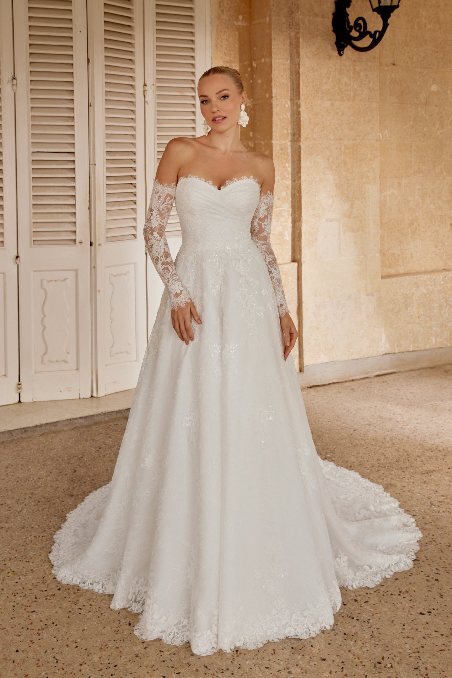 Style 44616 - Sincerity by Justin Alexander Wedding Dress - White Rose Bridal Newark NJ
