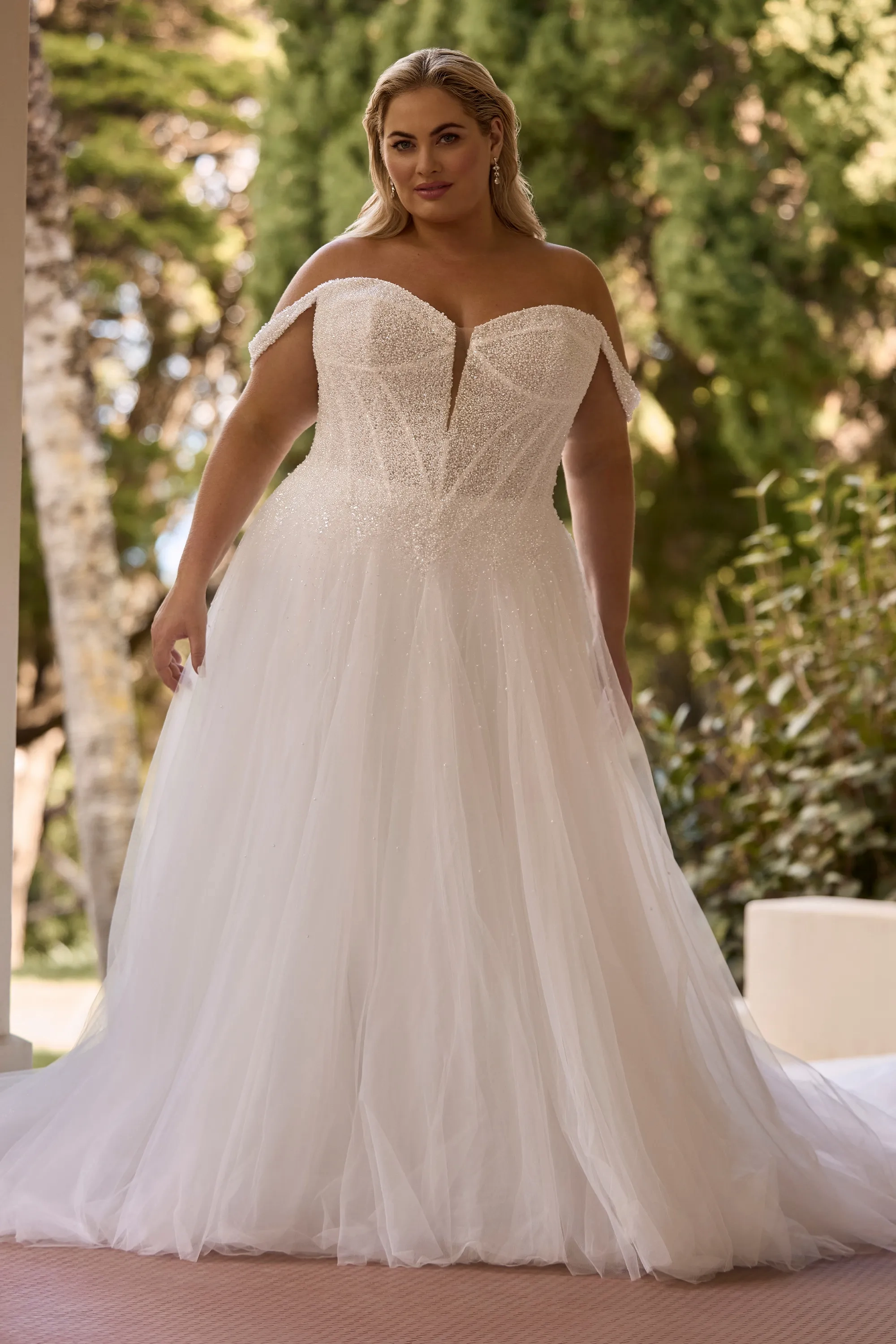 Alice - Sophia Tolli Wedding Dress - White Rose Bridal Newark NJ (view 4)