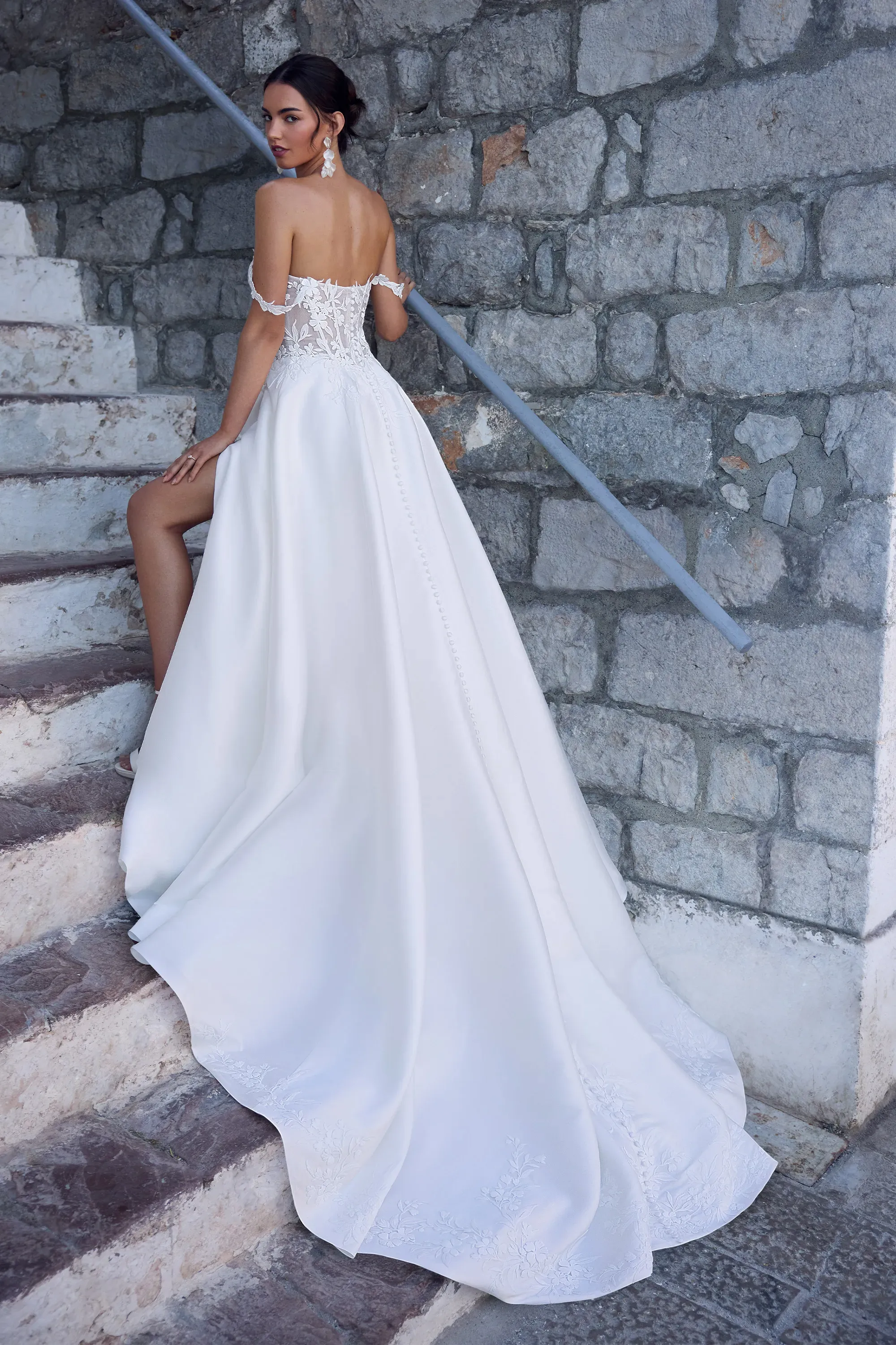 Joey - Sophia Tolli Wedding Dress - White Rose Bridal Newark NJ (view 2)