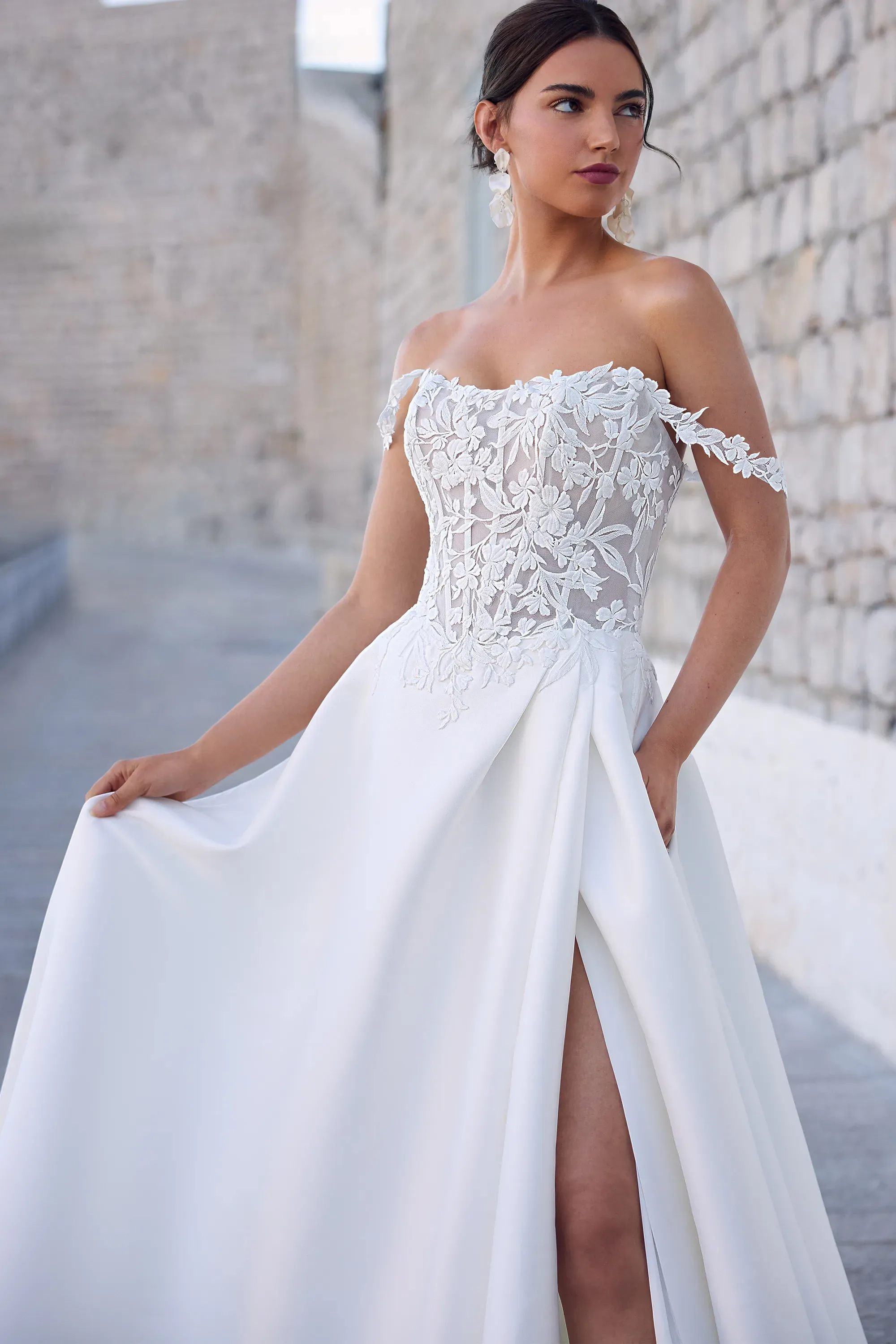 Joey - Sophia Tolli Wedding Dress - White Rose Bridal Newark NJ (view 3)