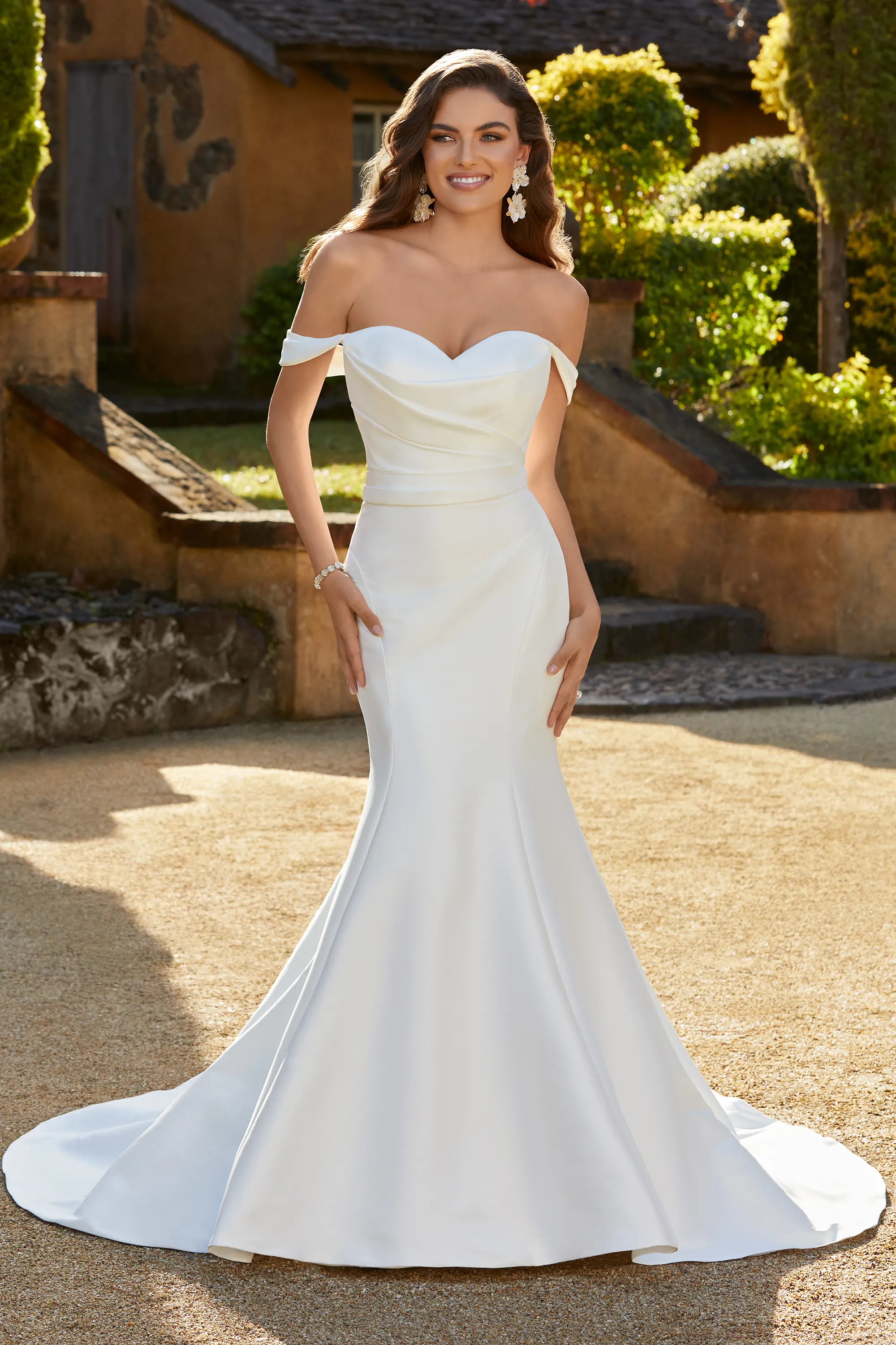 Zendaya - Sophia Tolli Wedding Dress - White Rose Bridal Newark NJ (view 2)