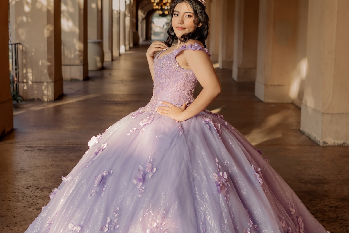 Quinceañera gown alterations at White Rose Bridal in Newark NJ