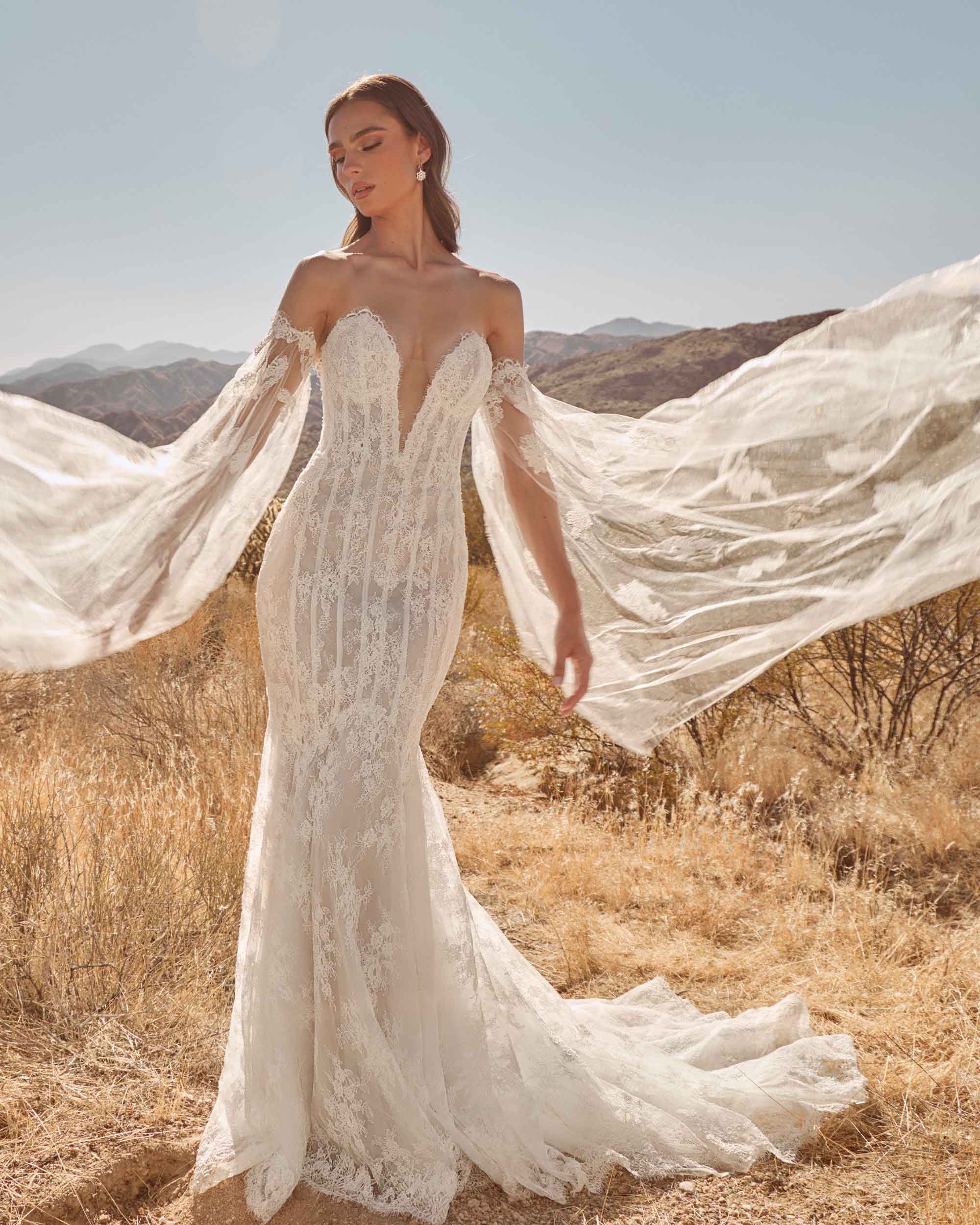 Jimme Huang wedding dress at White Rose Bridal