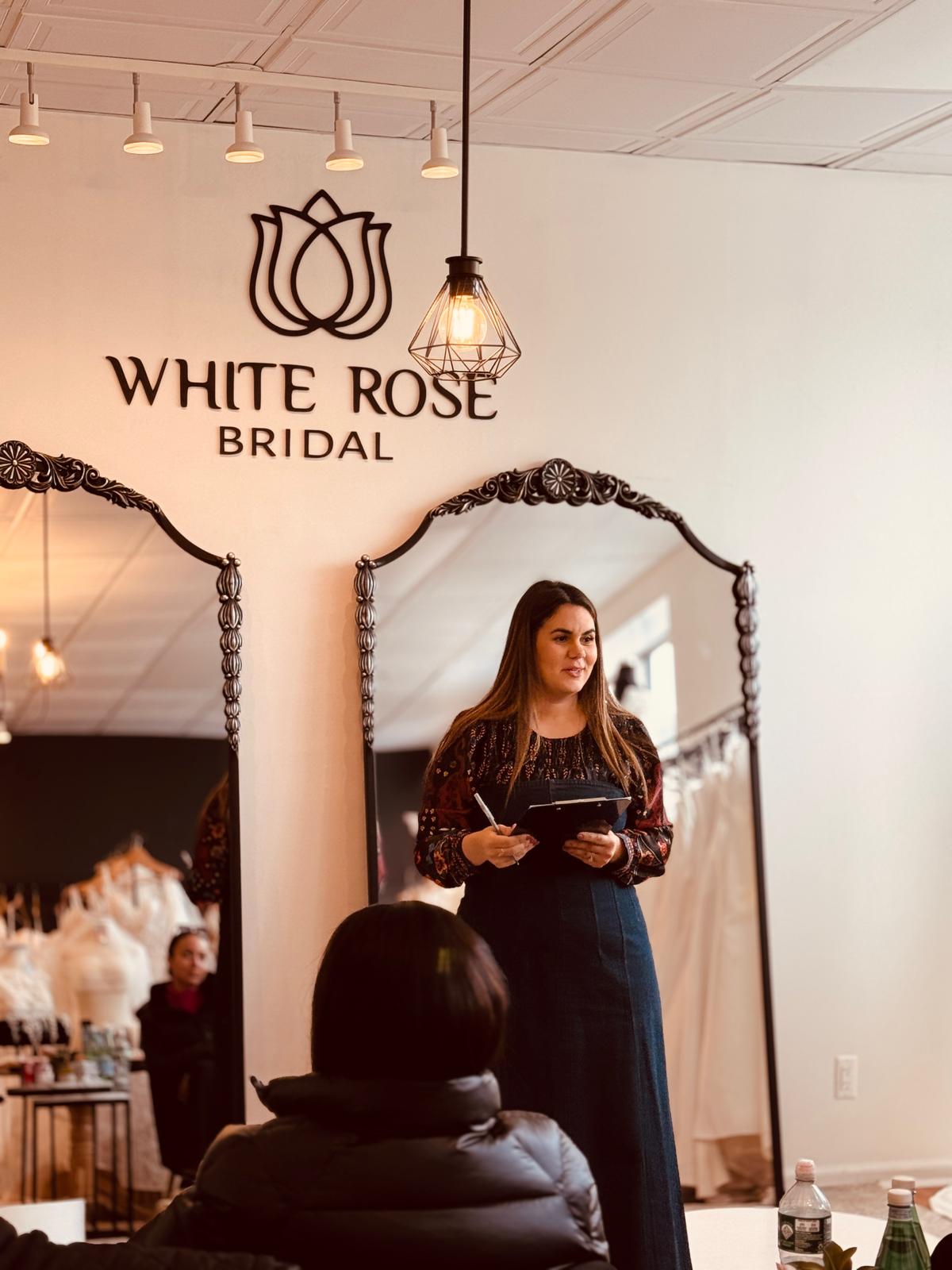 Barbara at White Rose Bridal